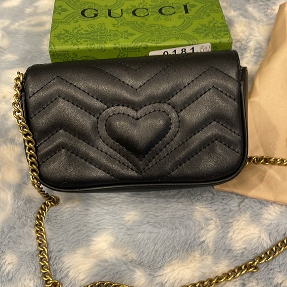 Gorgeous extra small GG crossbody bag in black - Picture 3 of 4